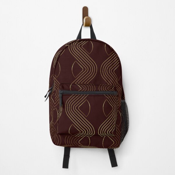 Item preview, Pattern Geometric gold elegant brown designed and sold by Carolina Salazar.