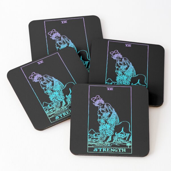 Item preview, Strength Tarot Card Rider Waite Witchy designed and sold by intothevoiddd.