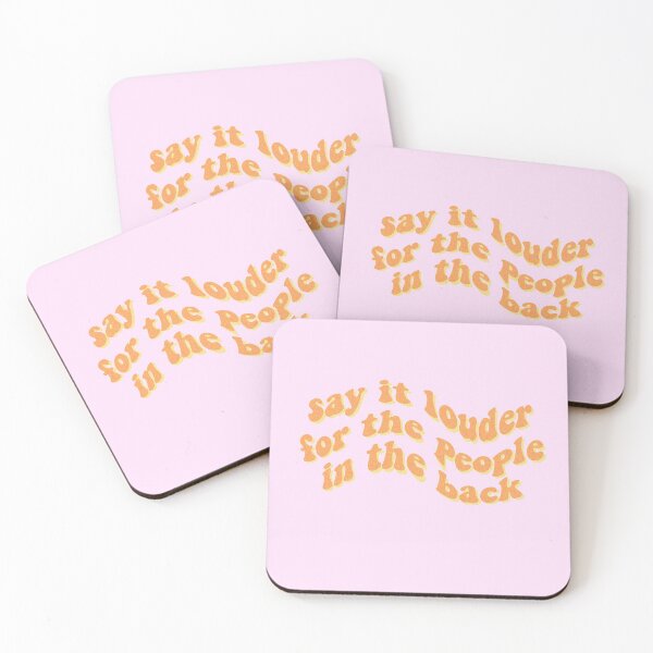 Item preview, say it louder for the people in the back designed and sold by madebyshania.