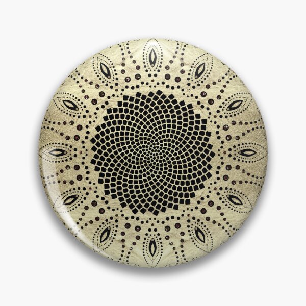 Item preview, Sunflower, Seed, Fibonacci, Spiral, Phi, Math, Mandala designed and sold by nitty-gritty.