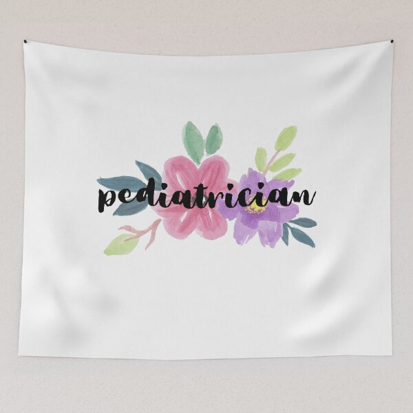 Item preview, Floral Pediatrician designed and sold by annxva.