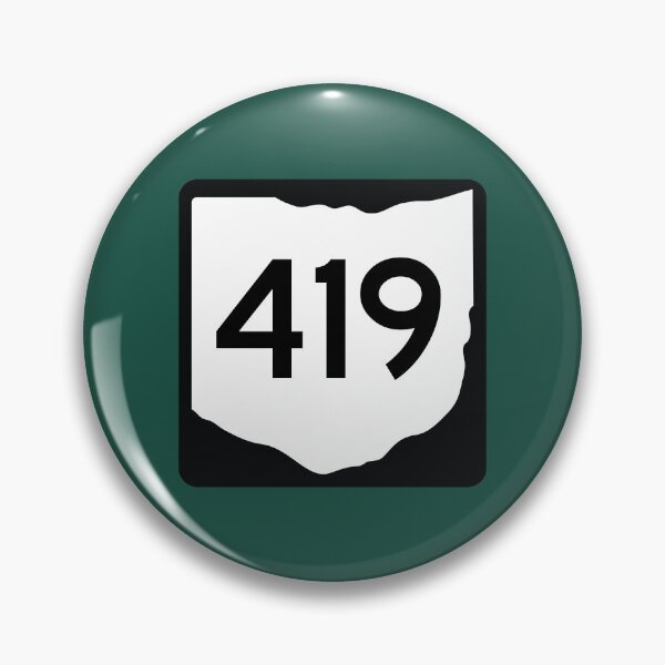 Item preview, Ohio State Route 419 (Area Code 419) designed and sold by SRnAC.