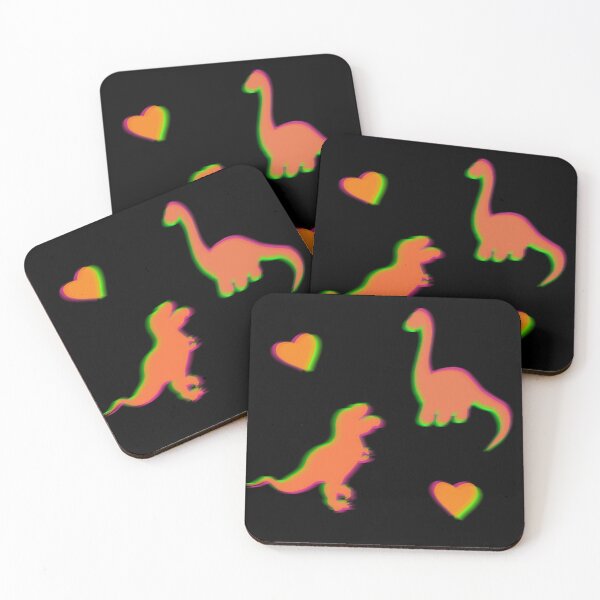 Item preview, Glitchy Dino Love designed and sold by potatoegoat.