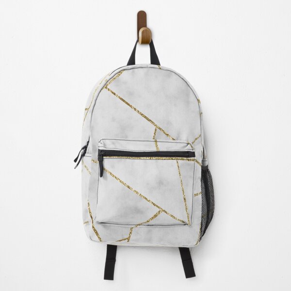 Item preview, White Marble Gold Geometric Glam #1 #geo #decor #art designed and sold by Anita's & Bella's Art.