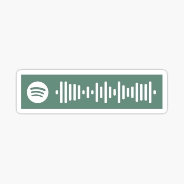 Spotify Barcode Stickers | Redbubble