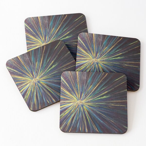 Item preview, STARBURST (Black Background)  designed and sold by Sustainably Wylde.