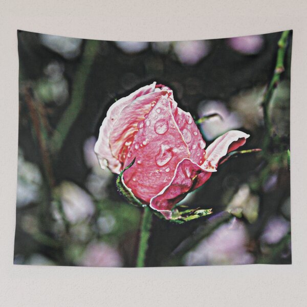 Item preview, Pink Rose Dew Drops designed and sold by XCEEDTRANSITION.