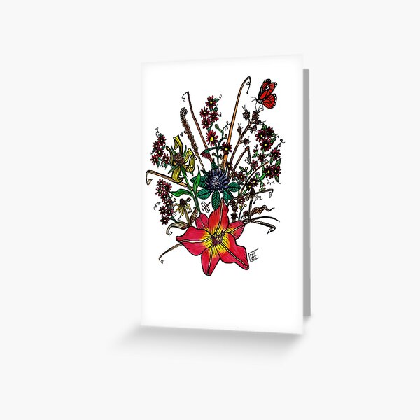 Flower Series #7 Greeting Card