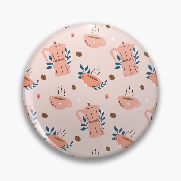 Item preview, Cute Coffee Cups Pattern for Coffee Addicts designed and sold by ShareYourFaith.