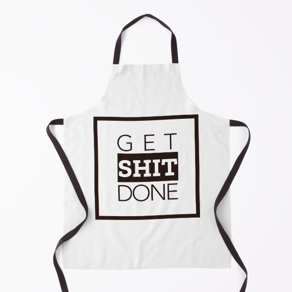 Item preview, Get Shit Done Motivational Phrase designed and sold by Flip & Flop.