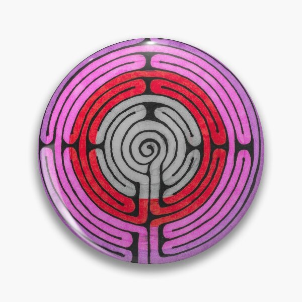 Item preview, Abstract Colorful Labyrinth  designed and sold by OrangeYaHappy.
