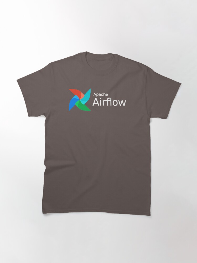 Alternate view of Apache Airflow Inverse Classic T-Shirt