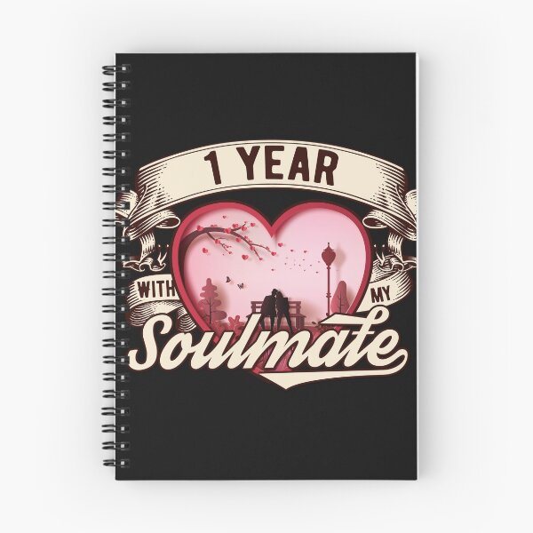 Item preview, 1 year with my soulmate! designed and sold by Cutebutfunny.