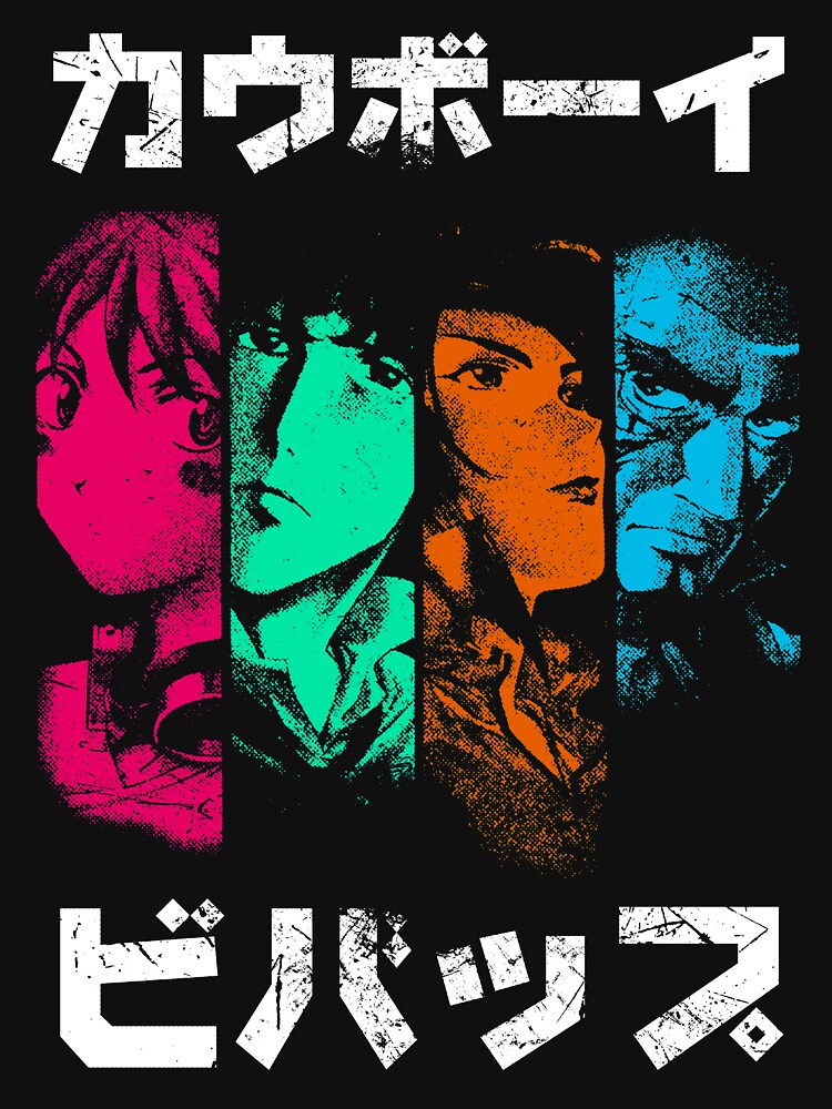 Bebop Noir (color) by geekingink