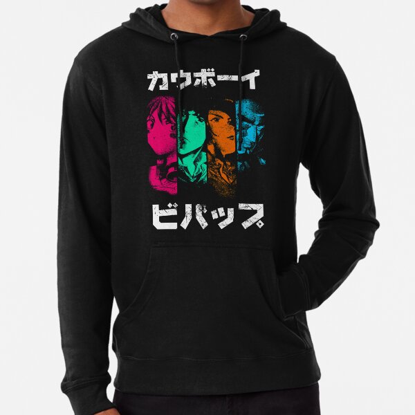 Bebop Noir (color) Lightweight Hoodie