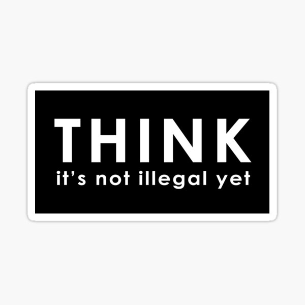 Item preview, Think its not illegal yet designed and sold by ArtOfRebellion.