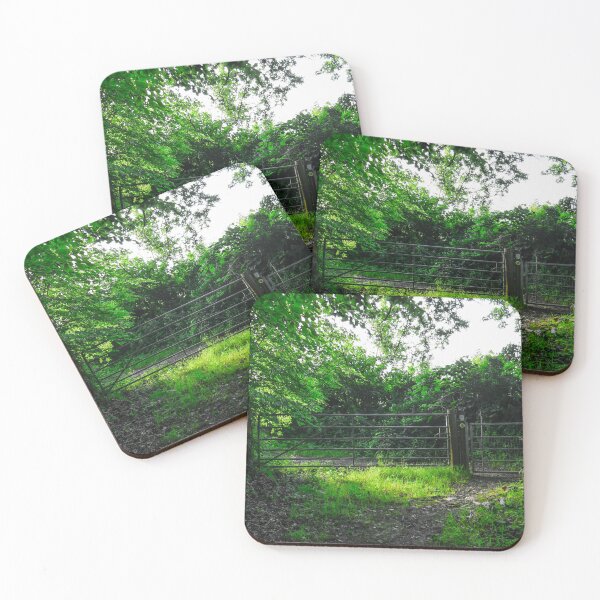 Item preview, Gate in a forest designed and sold by TomInWales.