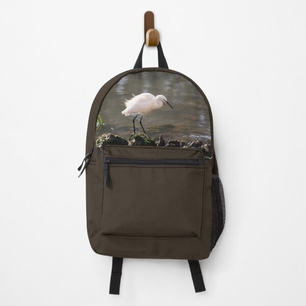Item preview, White heron bird by the river designed and sold by Anna Lemos.