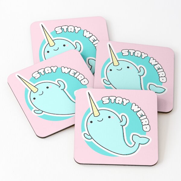 Item preview, Kawaii: Stay Weird Narwhal designed and sold by AutonomousN.
