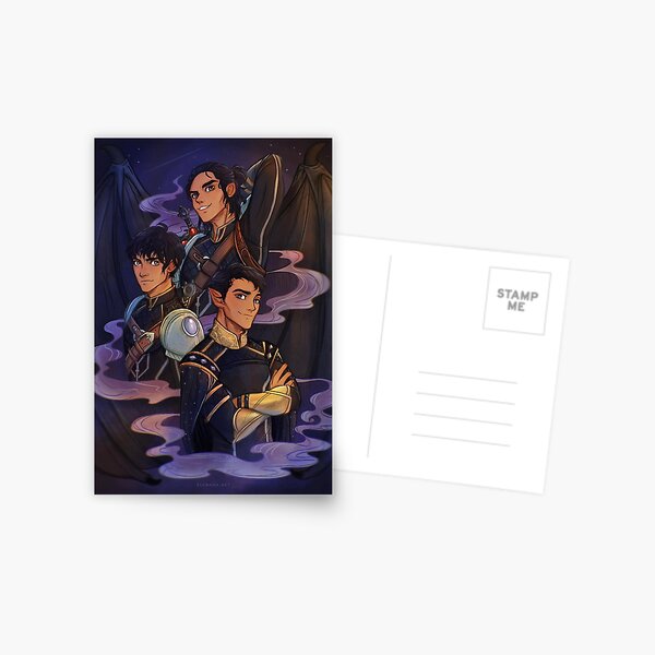 Item preview, Rhysand, Cassian and Azriel, WINGSPAN designed and sold by ElenanaArt.