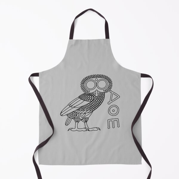 Item preview, Owl of Athena [Black Outline + Ethnicon] designed and sold by jorellaf.