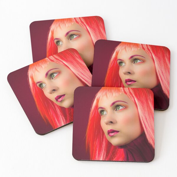 Item preview, red hair woman portrait designed and sold by Nikoleta Vukovic.