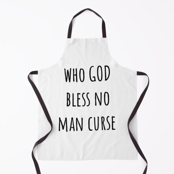 Item preview, who god bless no man curse designed and sold by JAMAICAMERCH.