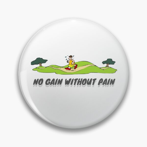 Item preview, No gain without pain designed and sold by barney2309.