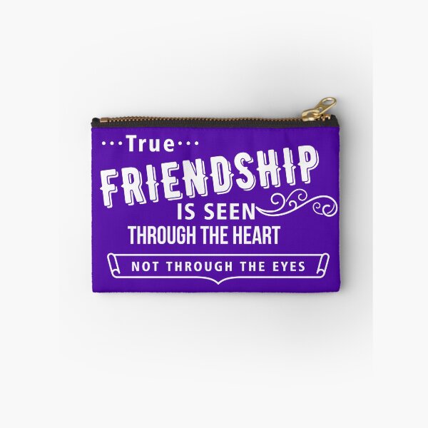 Item preview, Friendship Day - True Friendship is seen through heart not through the eyes designed and sold by amersoliman.