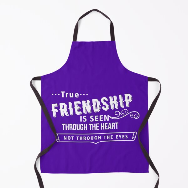 Item preview, Friendship Day - True Friendship is seen through heart not through the eyes designed and sold by amersoliman.