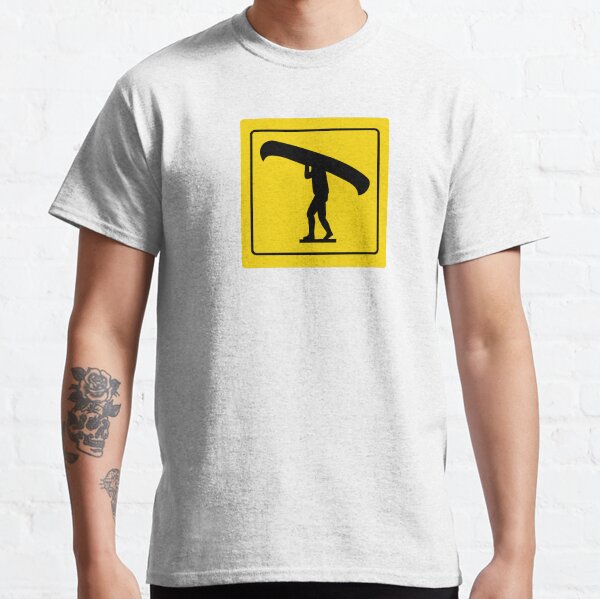 Yellow Portage Sign Classic T-Shirt