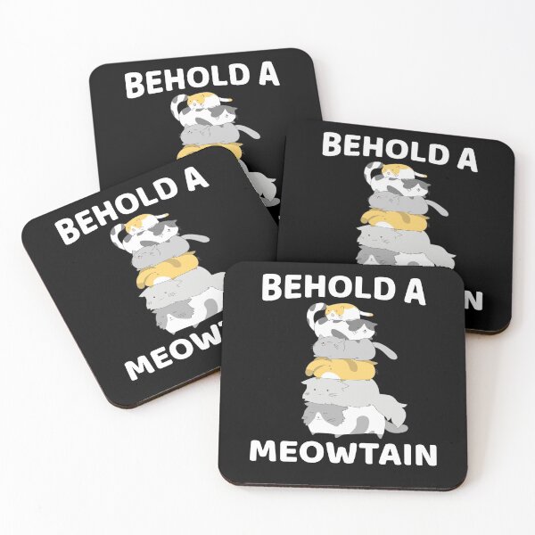 Item preview, Meowtain Funny Cat Mountain For Cat Lovers designed and sold by Zeelicious Designs.