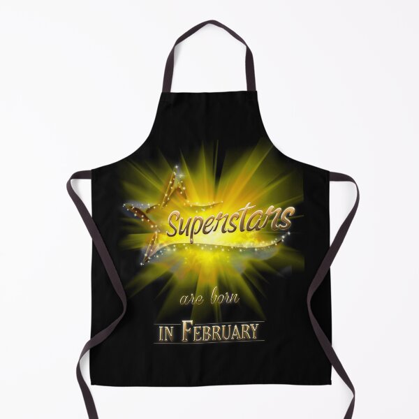 Item preview, SUPERSTARS are born in FEBRUARY. February birthday gift. designed and sold by 2AcesDesign.