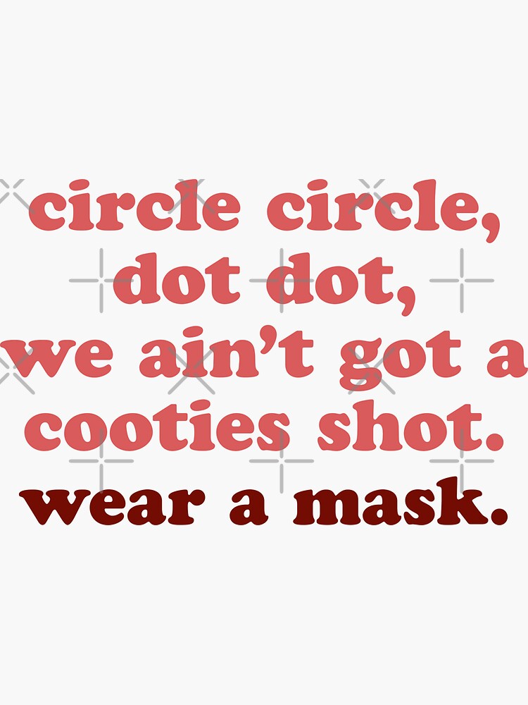 "circle circle dot dot in blush" Sticker for Sale by GiGiNaNa Redbubble