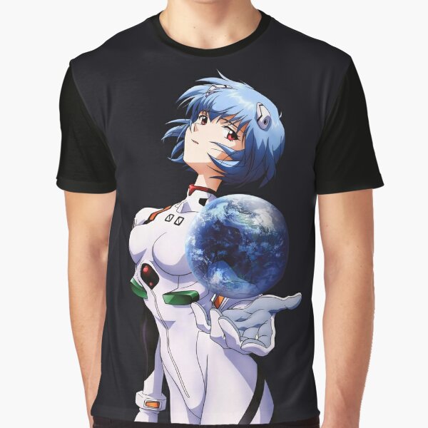 Neon Genesis Evangelion Rei Ayanami T Shirt By Senorfiredude Redbubble 