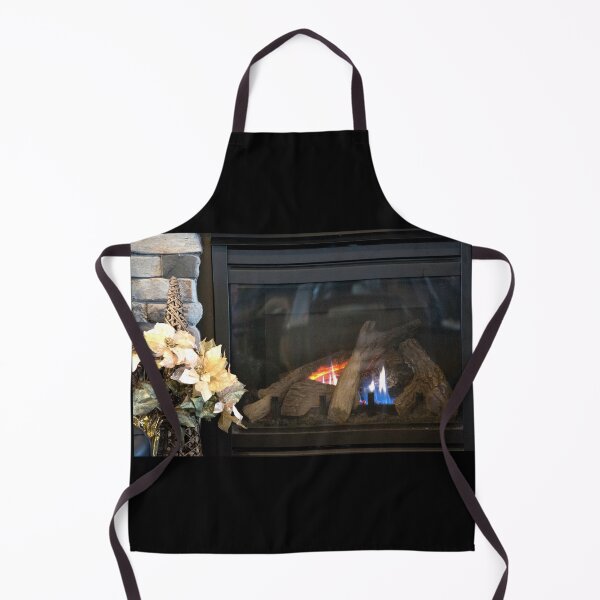 Item preview, Holiday fireplace designed and sold by MoreGoodArt.