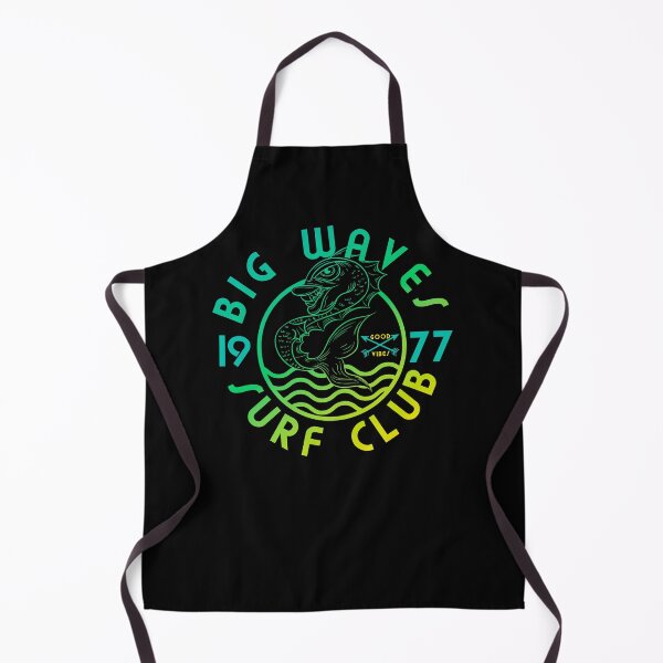 Item preview, Illustration of sea monster in surf style with waves and neon colors. designed and sold by kamui7mx.