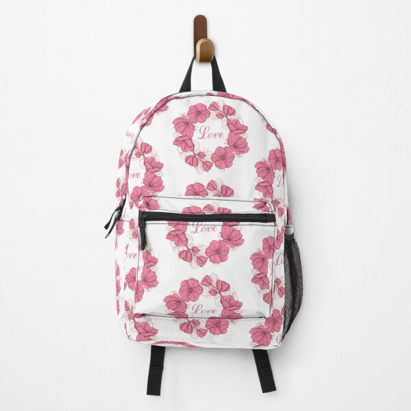 Item preview, Gentle pink flowers and love lettering designed and sold by LP Design.