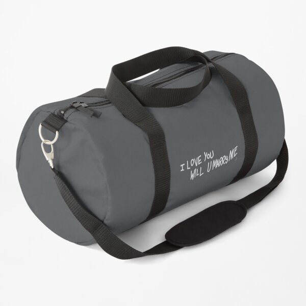 "I love you will you marry me" Duffle Bag