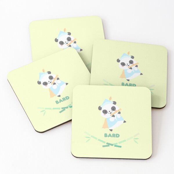 Item preview, Bard Kawaii Panda designed and sold by FlutesLoot.