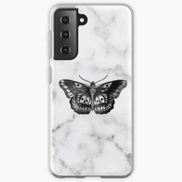 Tatuaje De Mariposa Funda blanda para Samsung Galaxy