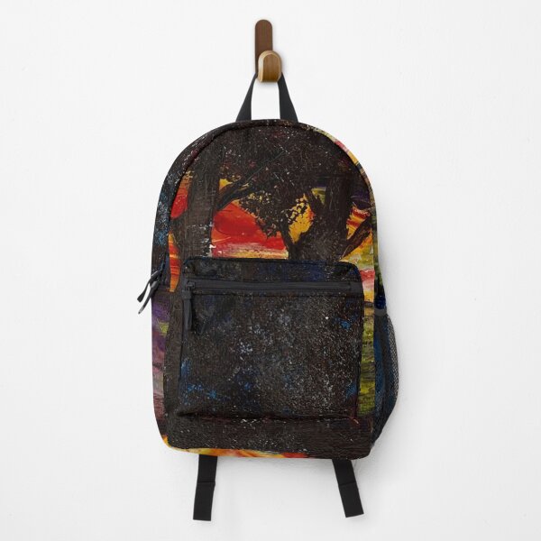 Item preview, Sunset Landscape Acrylic Pour Painting designed and sold by mariab626.