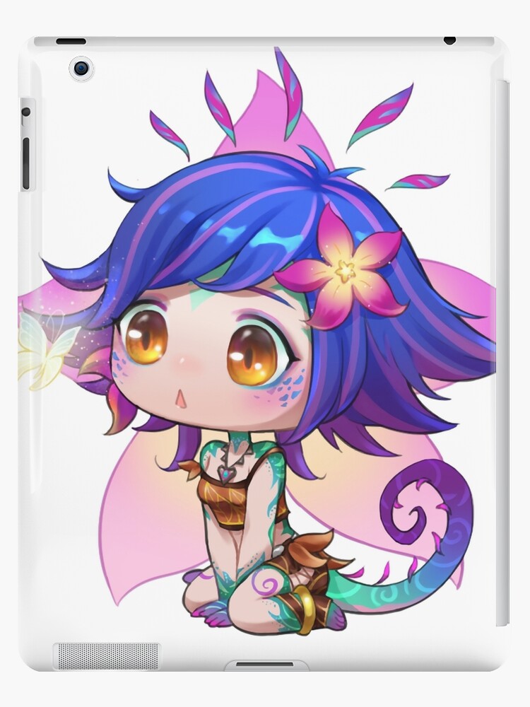 Cute Neeko With Butterfly League Of Legends Lol Ipad Case Skin By Pasu979 Redbubble