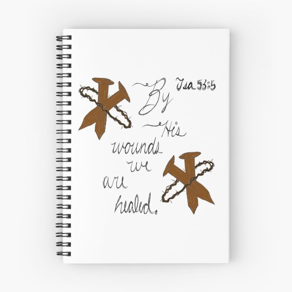 Item preview, Isaiah 53:5 by His wounds designed and sold by Mustard-Seeds.