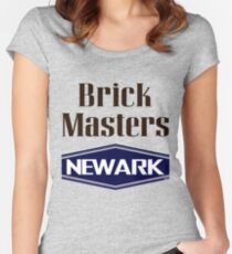 'Brick Masters' (v) Women's Fitted Scoop T-Shirt
