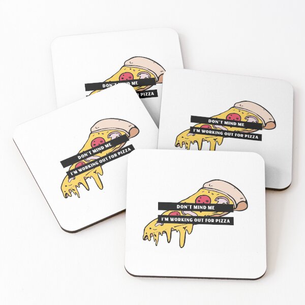Item preview, I'm Working Out For Pizza designed and sold by GirlZoom.