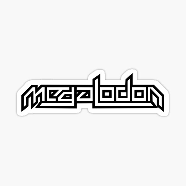 Item preview, Megalodon Dubstep Logo designed and sold by dicktree.