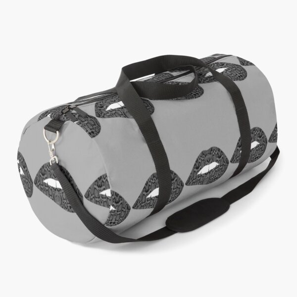 Item preview, Black and Grey Snakeskin Lips Biting designed and sold by byemma.