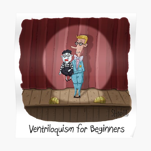 Ventriloquism for Beginners Poster