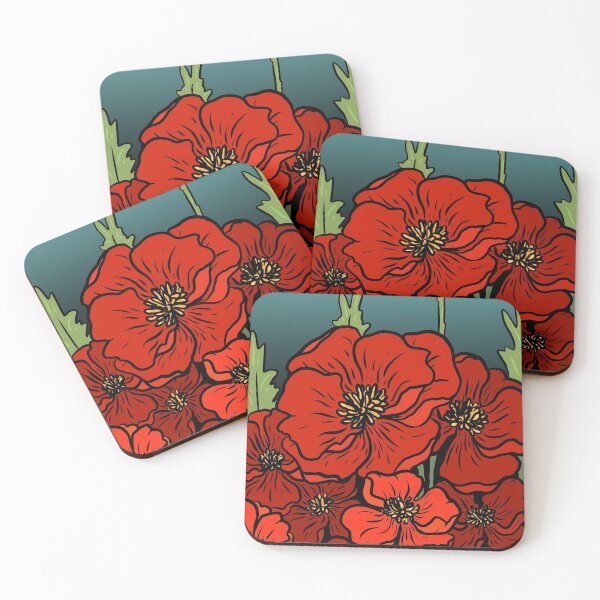 Item preview, Poppies designed and sold by Alyssa McDougal.